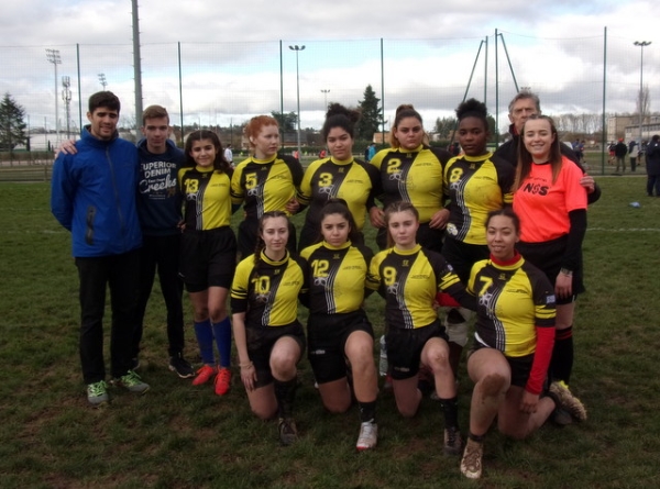 Rugby féminin: Les filles du lycée Mathias se qualifient pour les championnats de France UNSS