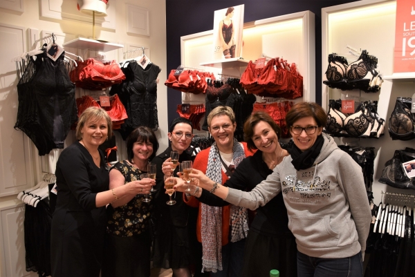 « ROUGEGORGE Lingerie », Une soirée anniversaire très réussie !