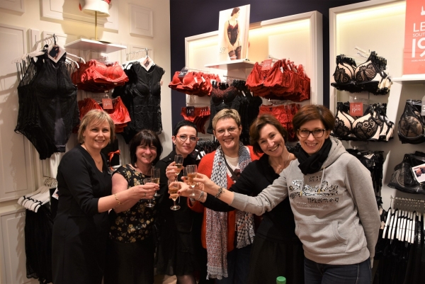 « ROUGEGORGE Lingerie »,  Une soirée anniversaire très réussie ! 