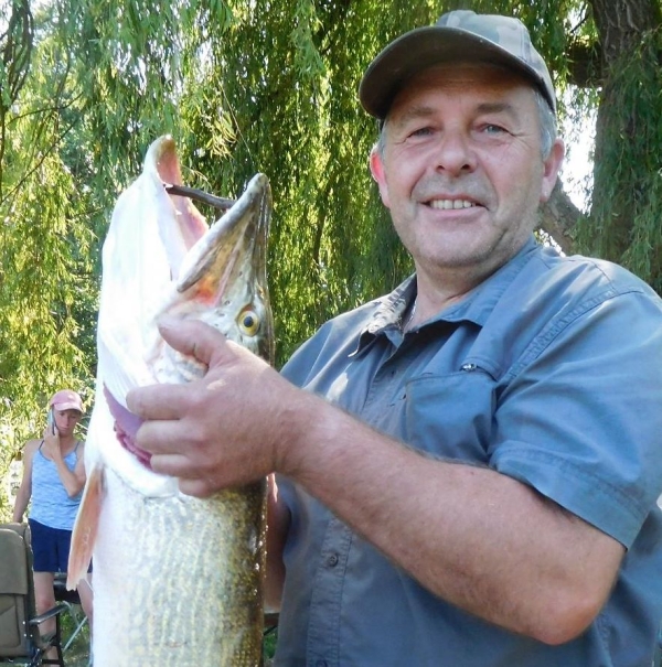 Belle prise lundi 13 juillet à l'étang de la Verne de Baudrières.