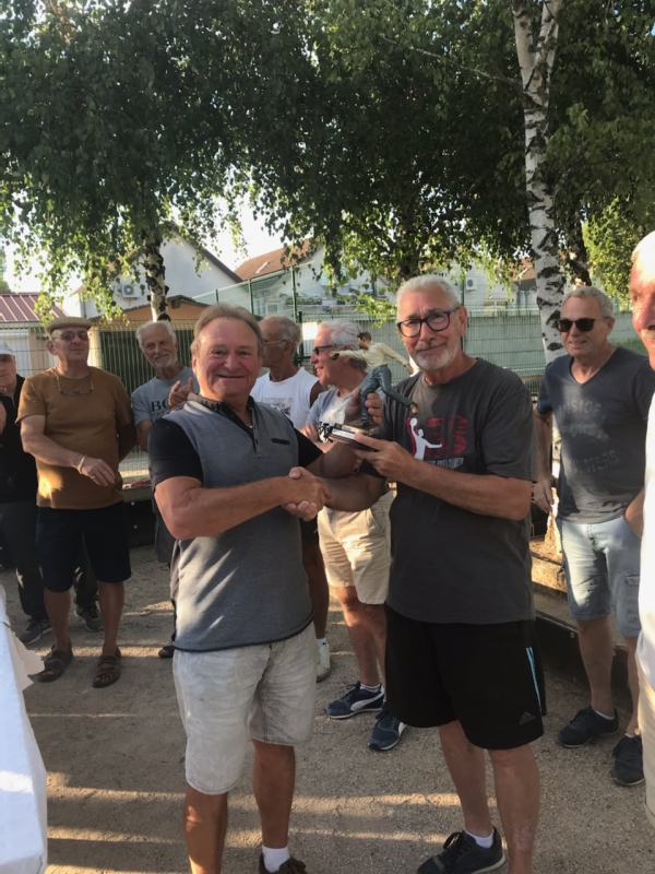 Crissey : Gaetan Pallela remporte le trophée du Maître joueur de l’Amicale Boule Lyonnaise de Crissey