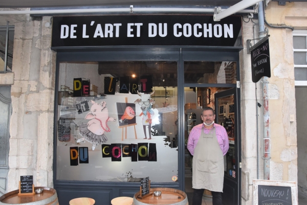 Nouveau commerce à Chalon-sur-Saône : ‘De l’Art et du Cochon’, une épicerie fine au concept original