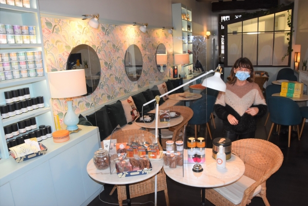 Le Salon de thé « Le Bon Moment » 7 Rue Saint-Vincent à Chalon sur Saône : C’est aussi une Boutique !