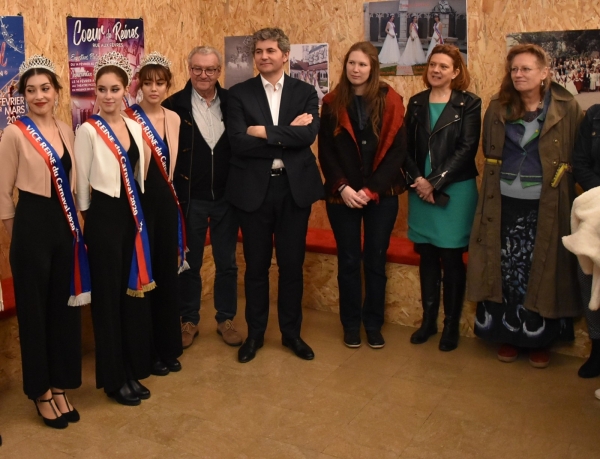 100e CARNAVAL CHALON - Inauguration de l’exposition ‘Cœur de Reines’