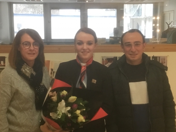 La lycéenne Alicia Favre, du lycée Saint-Charles de Chalon-sur-Saône, représentera la Région Bourgogne Franche-Comté aux sélections nationales du concours ‘Worldskills’