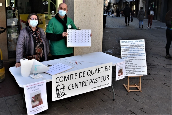 Action de solidarité en faveur des personnes âgées pour le Comité de Quartier  du Centre  Pasteur 