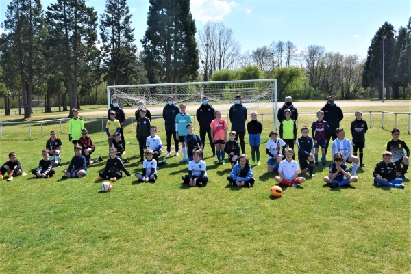 Mini stage réussi pour les jeunes footballeurs de l’entente FR Saint Marcel, l’A.S Chatenoy le Royal et  de l’Académie du foot !