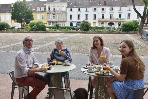 Brunch de l’EDA (Espace des Arts, Scène Nationale chalon-sur-Saône) réussi pour le futur gérant Yannick Louis