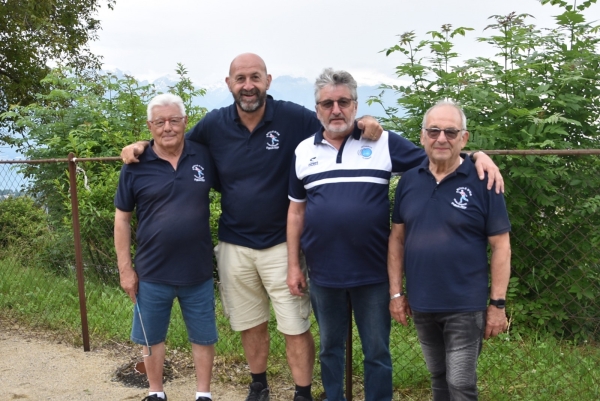 Montreux (Suisse): La quadrette Dumas (Clarens), Boivin, Debrosse et Blondet (Boule d’Or) remporte la troisième édition du concours A de la fraternité franco-suisse !