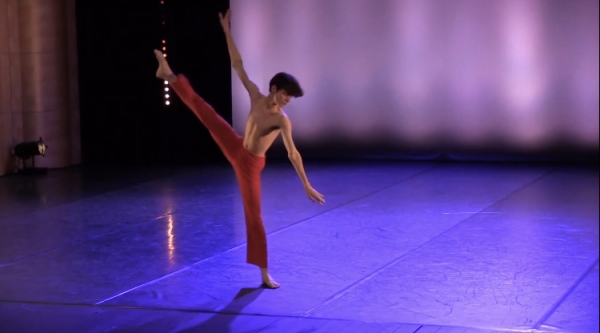 Portrait de Clovis Monvoisin : Ce danseur chalonnais du Conservatoire du Grand Chalon passionné par son art