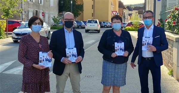 DEPARTEMENTALES –  CANTON DE GIVRY : Le binôme Lanoiselet - Martin a donné le coup d'envoi de sa campagne