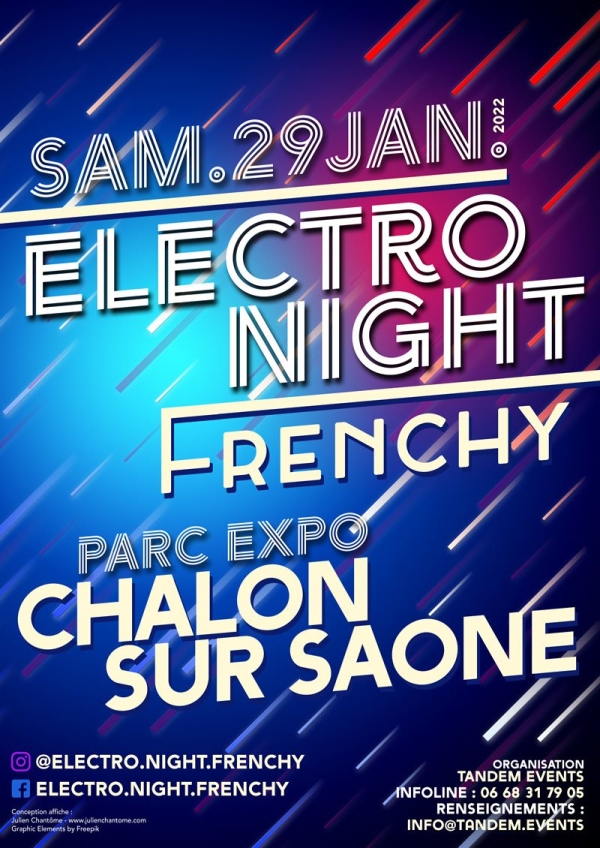 Le Parc des Expos de Chalon va accueillir le 29 janvier prochain l’Electro Night Frenchy