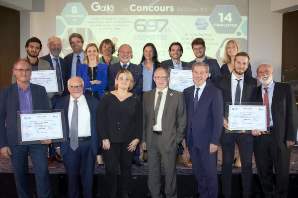 Épilogue parisien pour le 4e concours d’innovation 697 IA organisé par le groupe Galilé