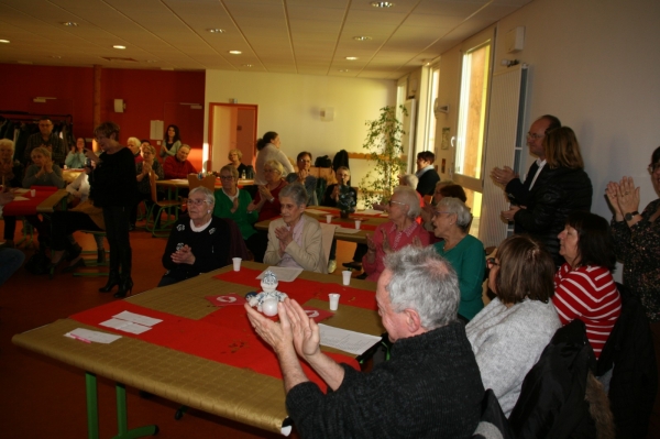 Karaoké géant pour le Noël des ainés de la commune