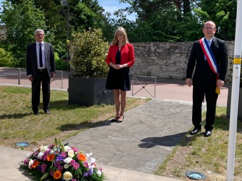 Châtenoy-le-Royal a commémoré le 75e Anniversaire du 8 mai