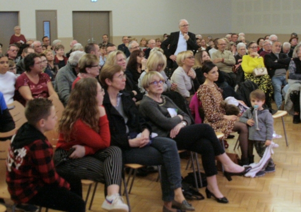 Madeleine Mazières venue entendre Vincent Bergeret