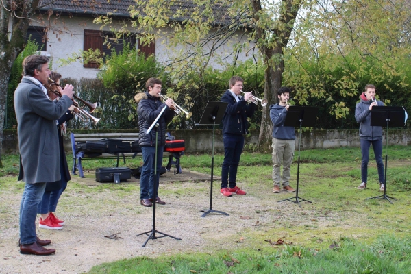 La musique s’invite à la résidence séniors de Champforgeuil