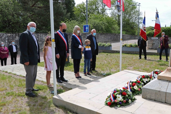 Une commémoration du 8 Mai 1945 à Châtenoy-le-Royal sans public