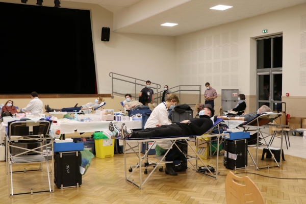46 donneurs se sont mobilisés pour la Collecte de sang à Châtenoy-le-Royal