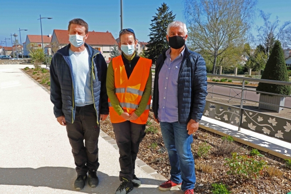 Ça bouge du côté des espaces verts de Châtenoy-le-Royal