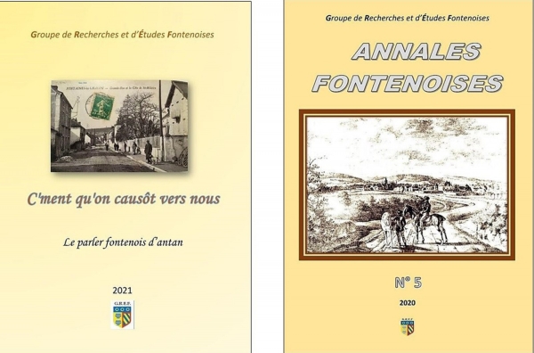 Première vente publique de deux ouvrages à la maison du patrimoine de Fontaines 