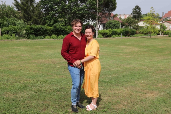 Léa et Loïc se sont dits oui en mairie de Châtenoy-le-Royal.