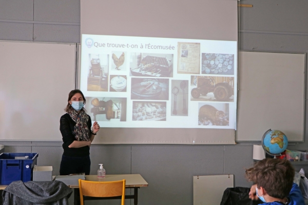 Découverte d’un musée et de l’archéologie pour les élèves de 6ème du collège Vivant Denon de Saint Marcel.