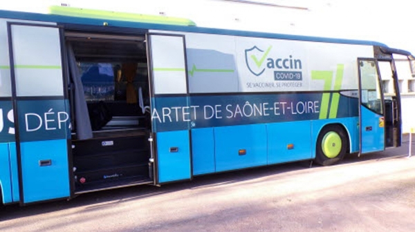 Le Vacci'bus Covid-19 s'arrêtera à Saint-Rémy le mardi 13 juillet, de 13h45 à 17h 