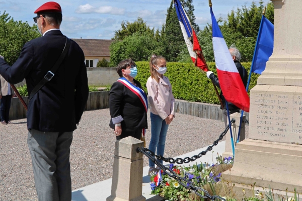 Samedi 8 Mai 2021, commémoration de la victoire 1945.