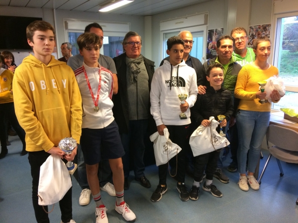 Tennis Club Saint-Rémy : De beaux vainqueurs parmi les 84 participants au tournoi jeunes.