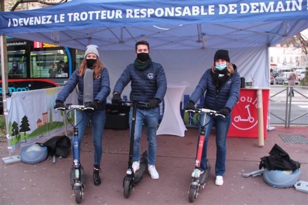 Opération de sensibilisation réussie pour Two Roule