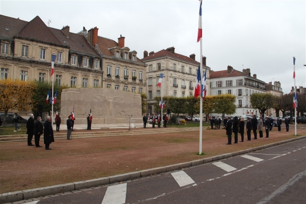 Hommage aux soldats morts en Afrique du Nord à Chalon-sur-Saône