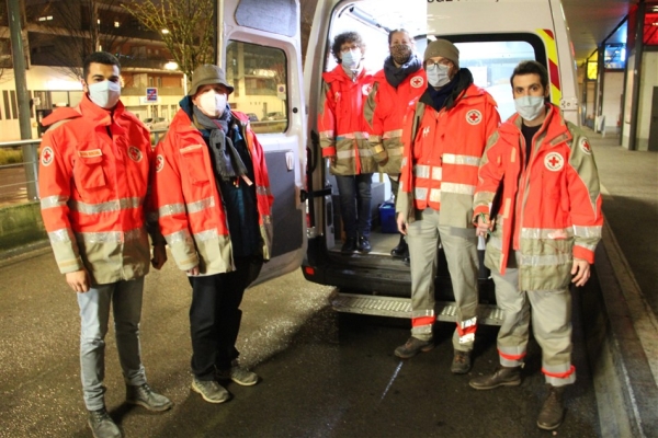 La Maraude de l'Unité Locale de la Croix Rouge du Chalonnais s'adapte au couvre-feu