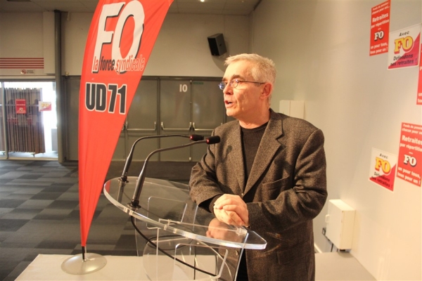 Le syndicat FO réuni à l'occasion de son 31ème congrès au Colisée