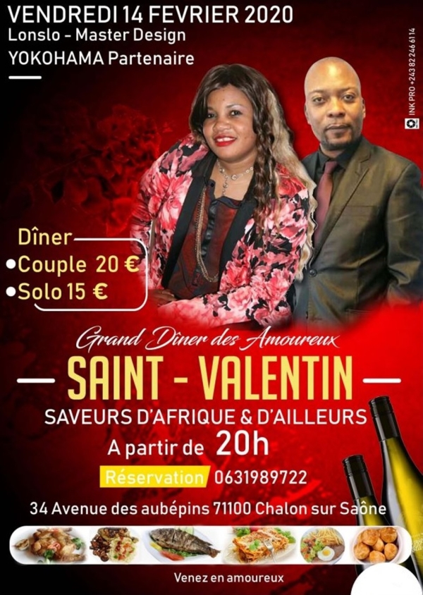 Saveurs d'Afrique & d'ailleurs organise son grand dîner des amoureux