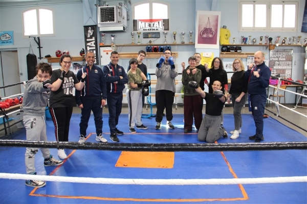 La boxe anglaise pour aller au-delà du handicap