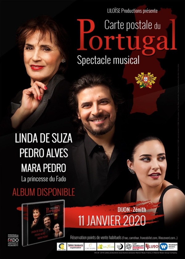 Qui a gagné des places pour le spectacle musical «Carte Postale du Portugal»?