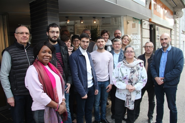 MUNICIPALES - Isabelle Dechaume et Chaque Jour Chalon inaugurent leur local de campagne 