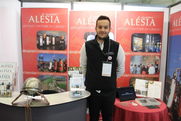 Le MuséoParc Alésia s'invite au Salon des Voyages