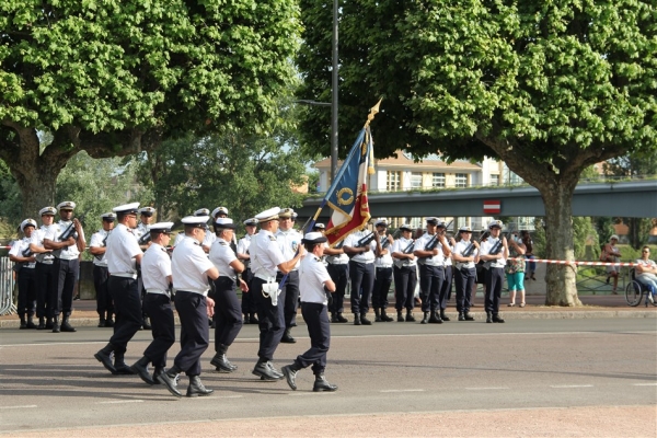 Retour en images sur la cérémonie officielle du 14 juillet à Chalon-sur-Saône