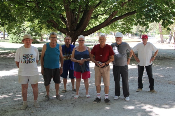 Pour un carreau de plus à l'ombre des arbres du Parc Georges Nouelle 