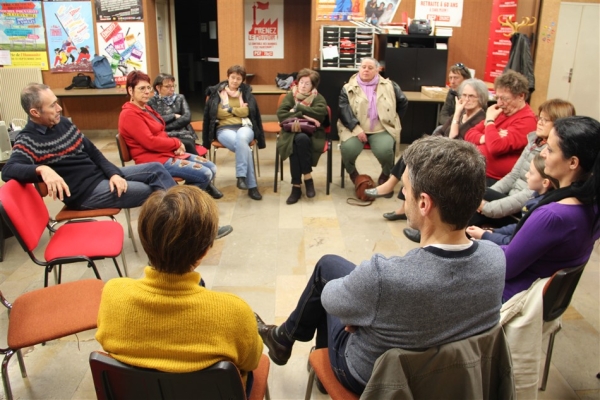 Retour sur le ciné-débat de vendredi au siège de la Fédération du PCF 71 à l'occasion de la Journée Internationale des droits des femmes