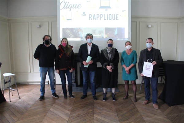 La nouvelle plate-forme «Clique et rapplique» officiellement présentée à Chalon sur Saône