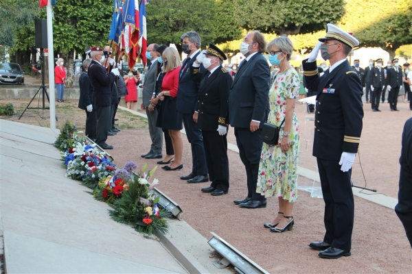 Retour en images sur la commémoration de la libération de Chalon-sur-Saône