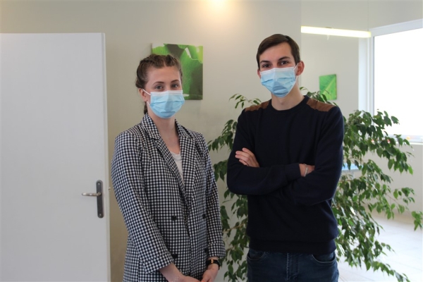 Audrey et Justin, deux résidents du FJT de Chalon-sur-Saône à l'épreuve de la crise sanitaire