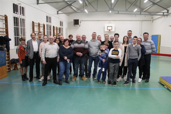 Soirée réussie hier pour le repas de fête de fin d'année du Self Defense de rue