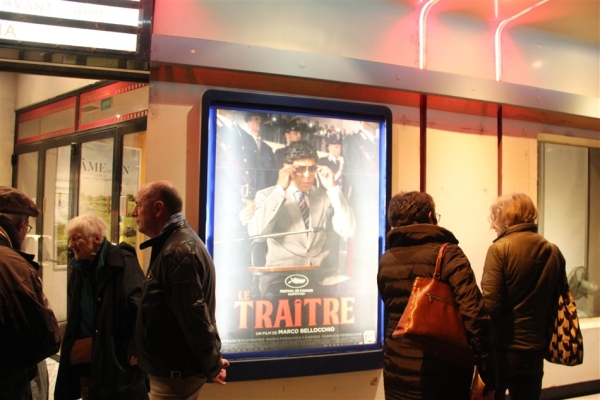 Jeudi soir, pour Halloween, au Mégarama Axel, les cinéphiles ne se sont pas rué pour un film d'horreur mais pour un film sur la mafia, «Le Traître»