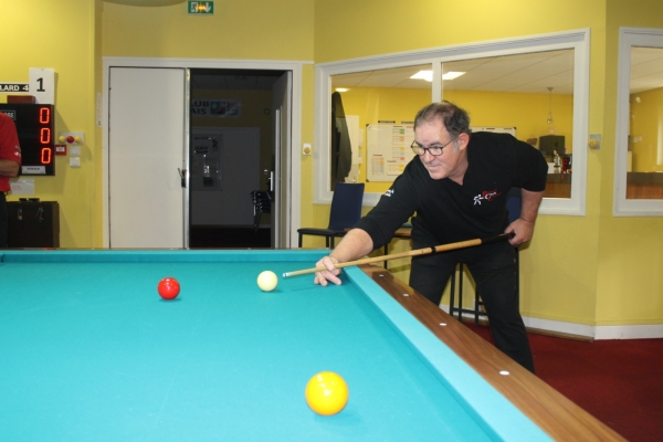 Billard Club Chalonnais : Charles Py Gerbault remporte le 2e tournoi au mode de Jeu 3 Bandes 