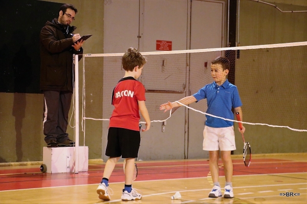 Bons résultats des chalonnais lors des Championnats de Saône-et-Loire Jeunes de badminton