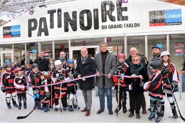 Venez glisser à la patinoire du Grand Chalon